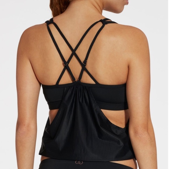 CALIA by Carrie Underwood Women's 2-in-1 Tankini - Picture 2 of 5